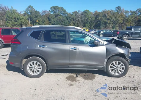 2017 Nissan Rogue Sv из США, поврежденный, VIN 5N1AT2MN2HC738403